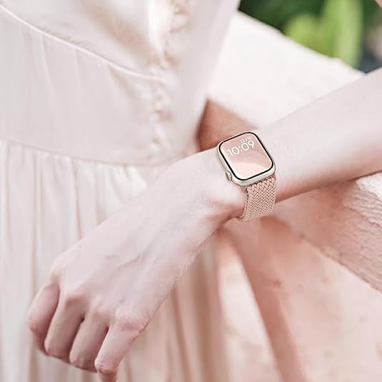 Compatible with Apple Watch Strap Band 49mm 45mm 46mm 44mm Braided Band