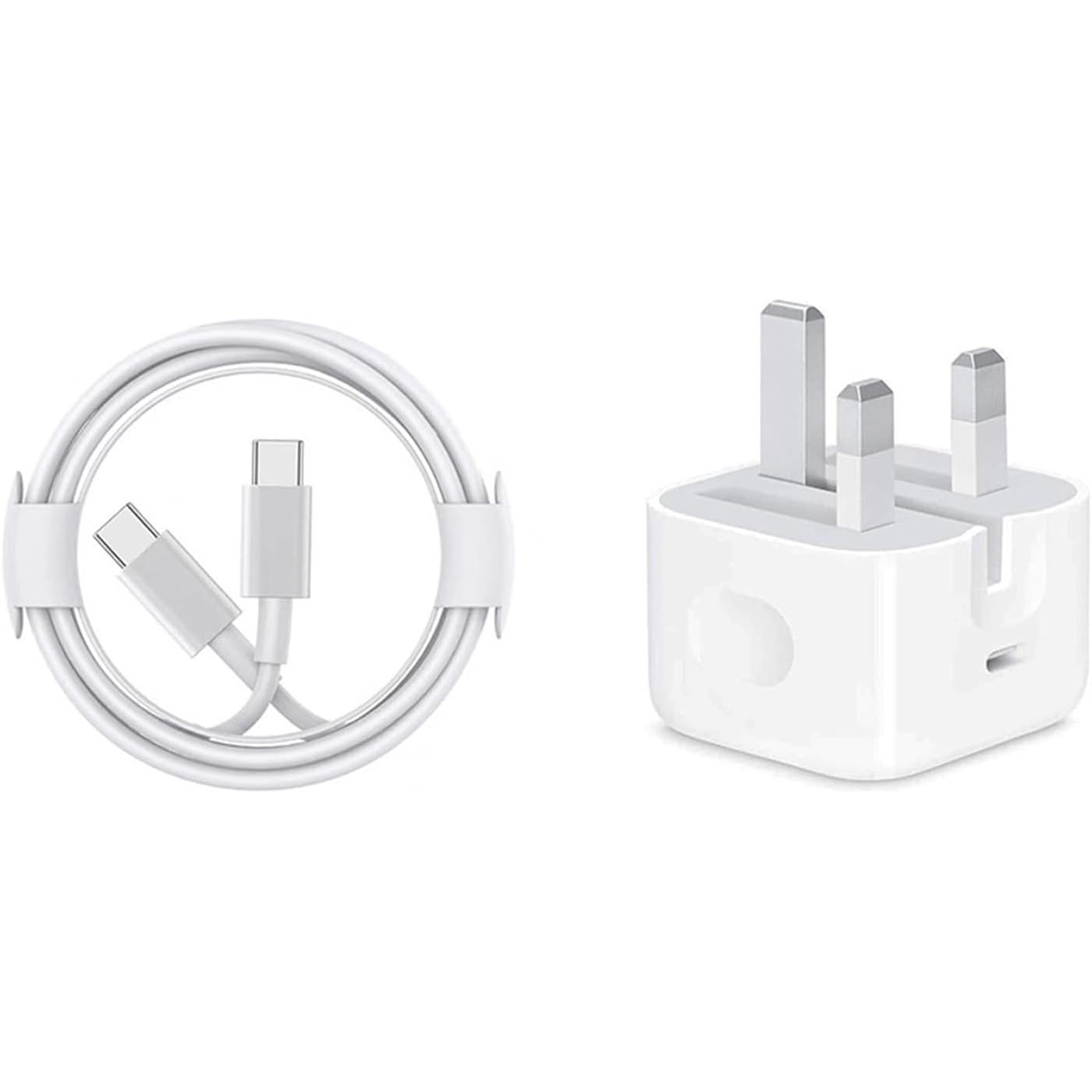Phone Fast Charger, 20W USB C Charger Plug with 1M Charging Cable, Type C-C Fast Charger for Phone iPhone 14/14 Max, 13/13 Pro/13 Max/13 Mini, 12/12 Pro/12 Max/12 Mini