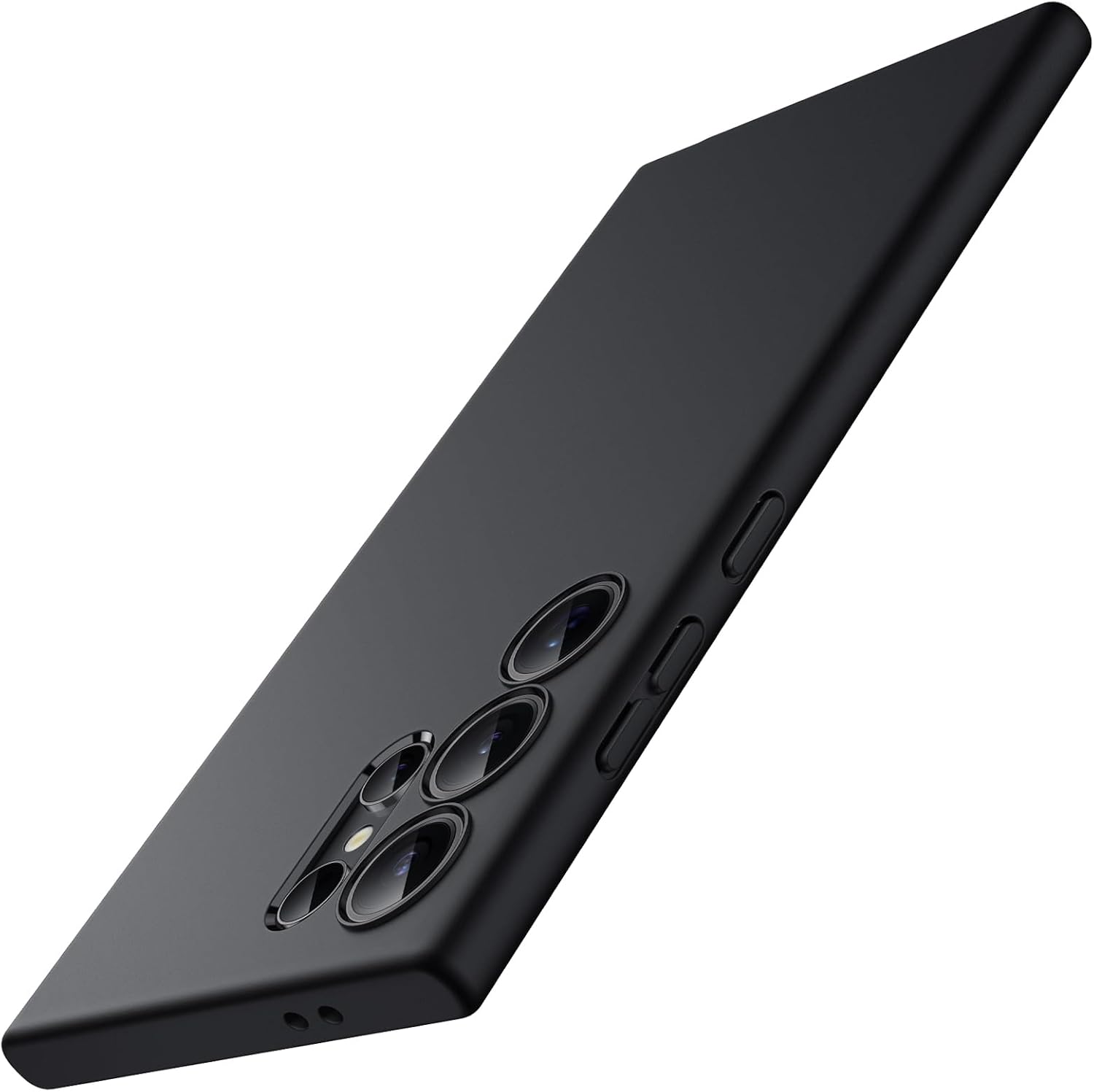 JETech Slim Fit Case for Samsung Galaxy S24 Ultra 5G (NOT for S23 Ultra), Camera Lens Full Protection, Soft TPU Thin Protective Phone Cover with Matte Finish, Shockproof (Titanium Grey)