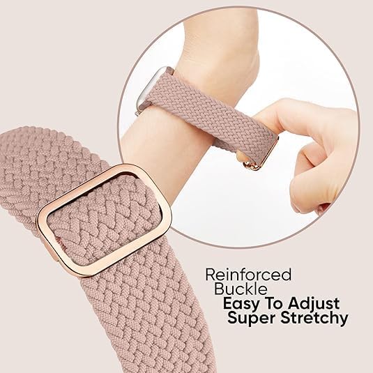 Compatible with Apple Watch Strap Band 49mm 45mm 46mm 44mm Braided Band