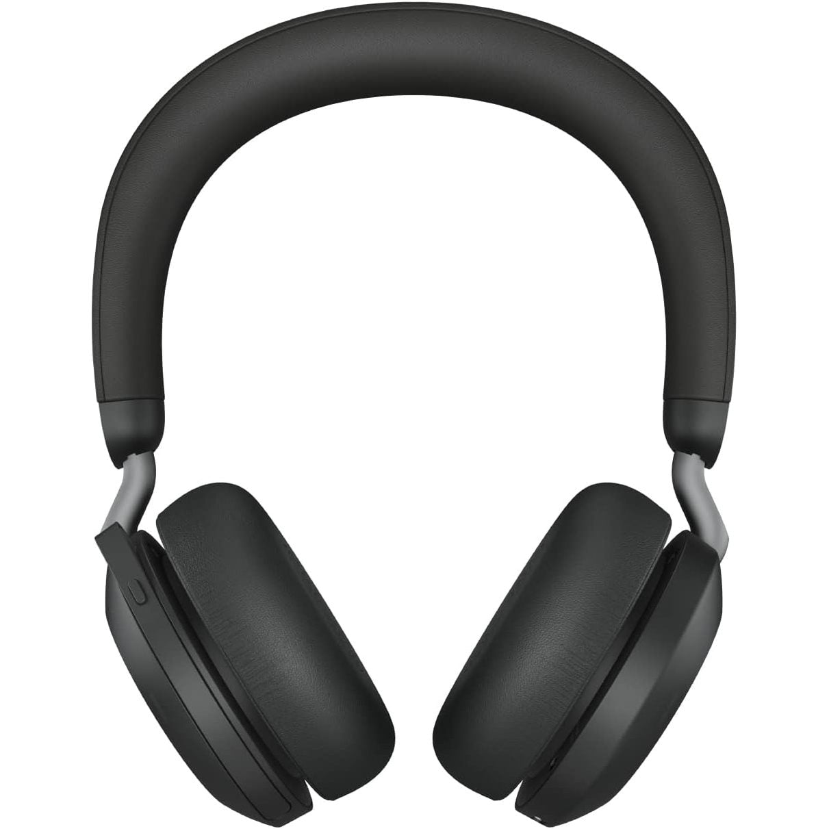 Jabra Evolve2 75 Wireless PC Headset with 8-Microphone Technology - Dual Foam Stereo Headphones with Advanced Active Noise Cancellation, USB-C Bluetooth Adapter and MS Teams-compatibility - Black