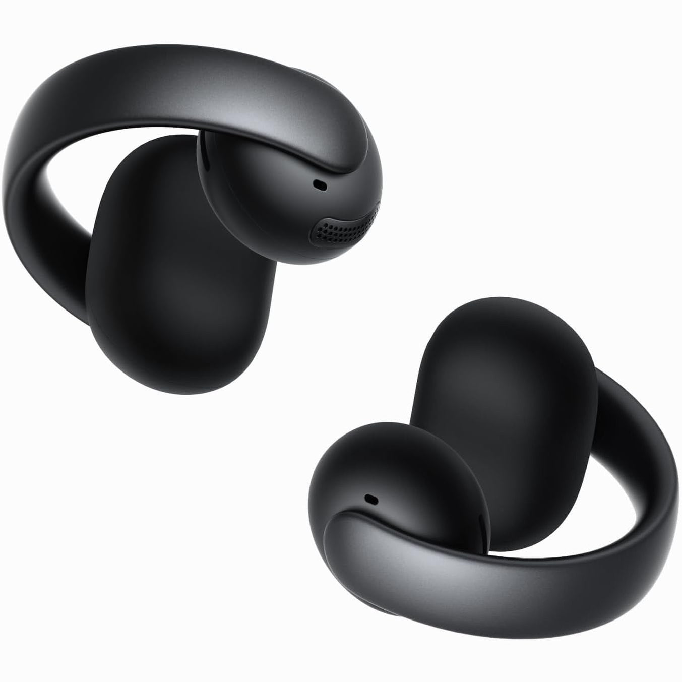 Soundcore AeroClip by Anker, Open-Ear Earbuds, Clip-On Headphones, Adaptive Comfort, Clear Calls with 4 Mics and AI, Stable Fit, 12mm Drivers for Powerful Bass, Hi-Res, Open-Ring Design