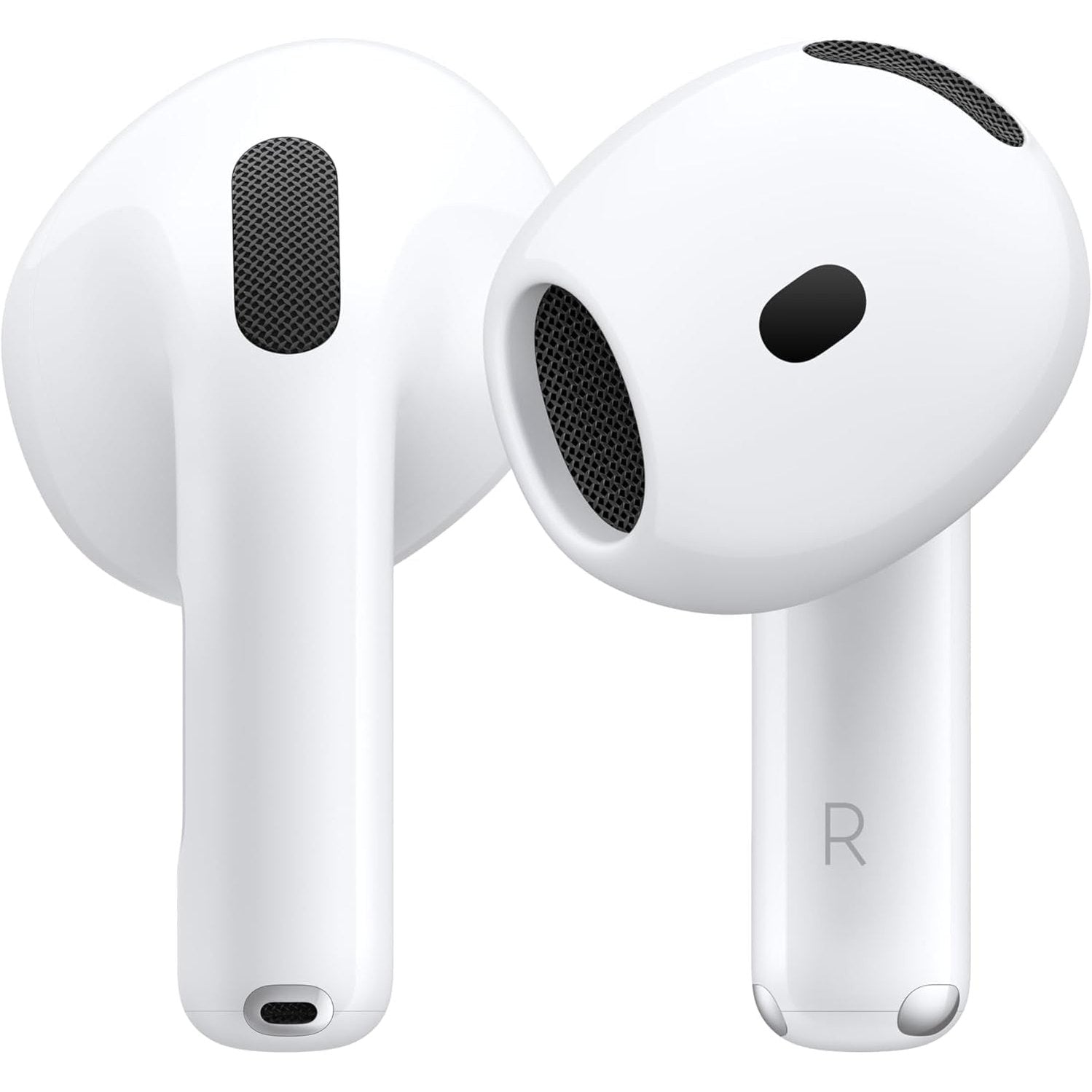 App.le AirPods 4 Wireless Earbuds, Bluetooth Headphones, Personalized Spatial Audio, Sweat and Water Resistant, USB-C Charging Case, H2 Chip, Up to 30 Hours of Battery Life, Master Copy
