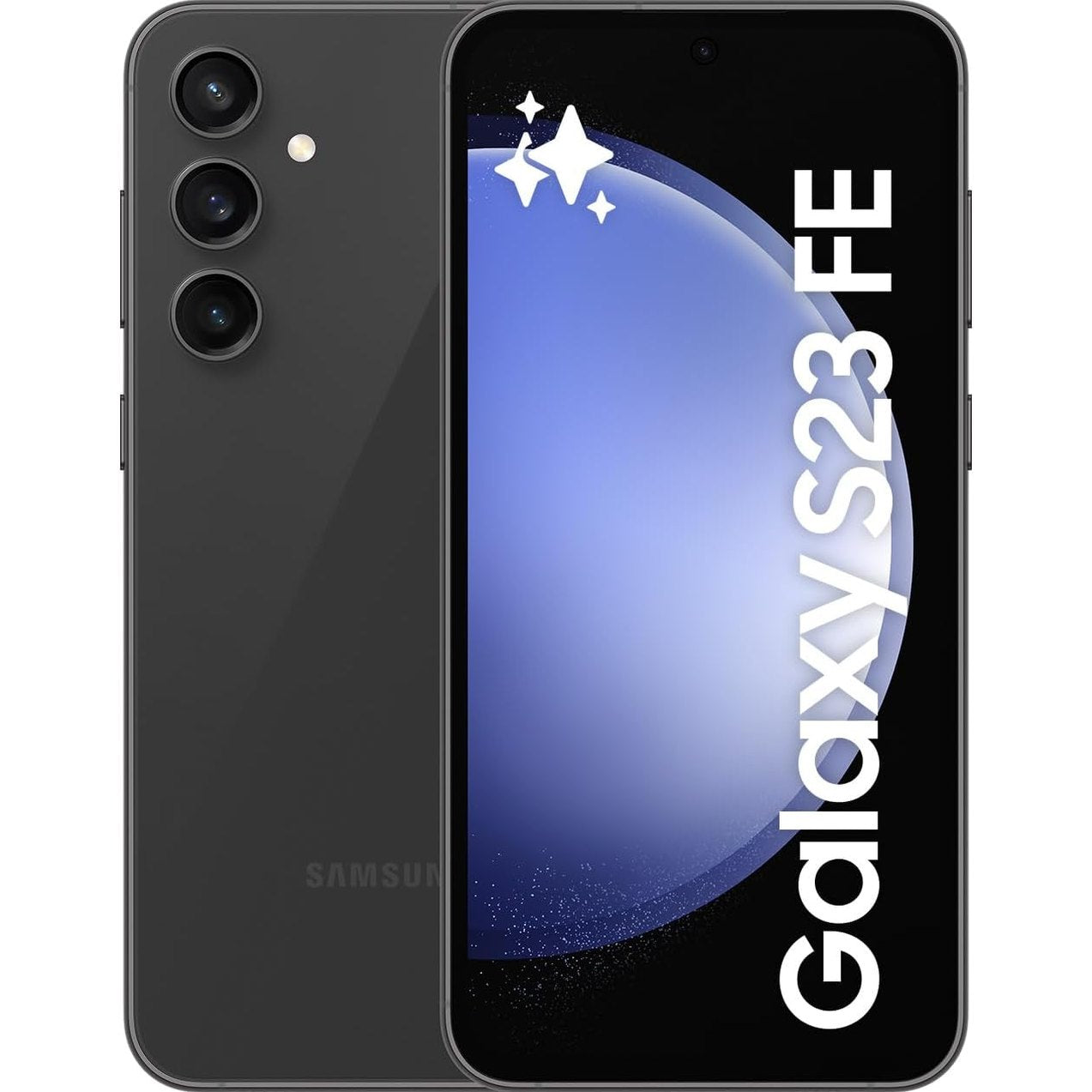 Samsung Galaxy S23 FE 5G, AI Phone, Dual SIM Android Smartphone, 8GB RAM, 256GB Storage, Graphite (UAE Version)