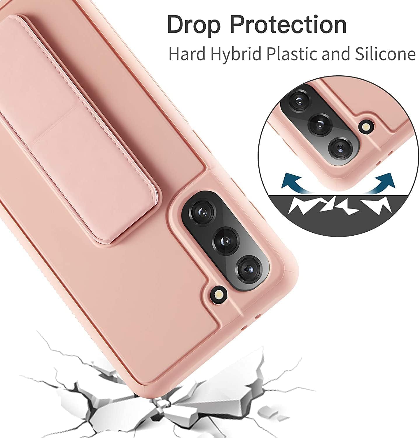 Samsung Galaxy S25 Ultra Case Cover, Multi Stand Case with Magnet Holder