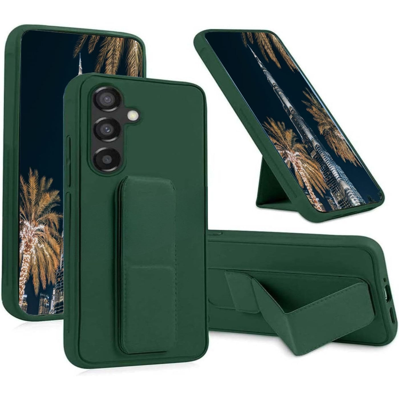 Samsung Galaxy S25 Ultra Case Cover, Multi Stand Case with Magnet Holder