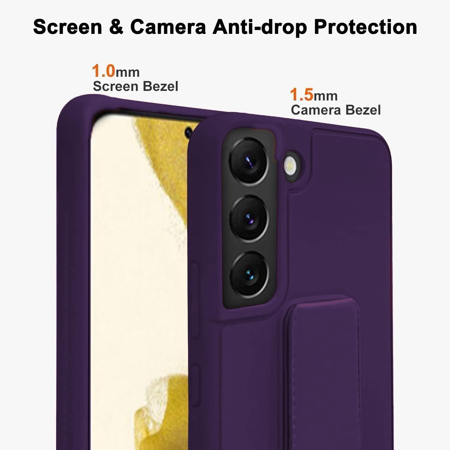 Samsung Galaxy S25 Ultra Case Cover, Multi Stand Case with Magnet Holder