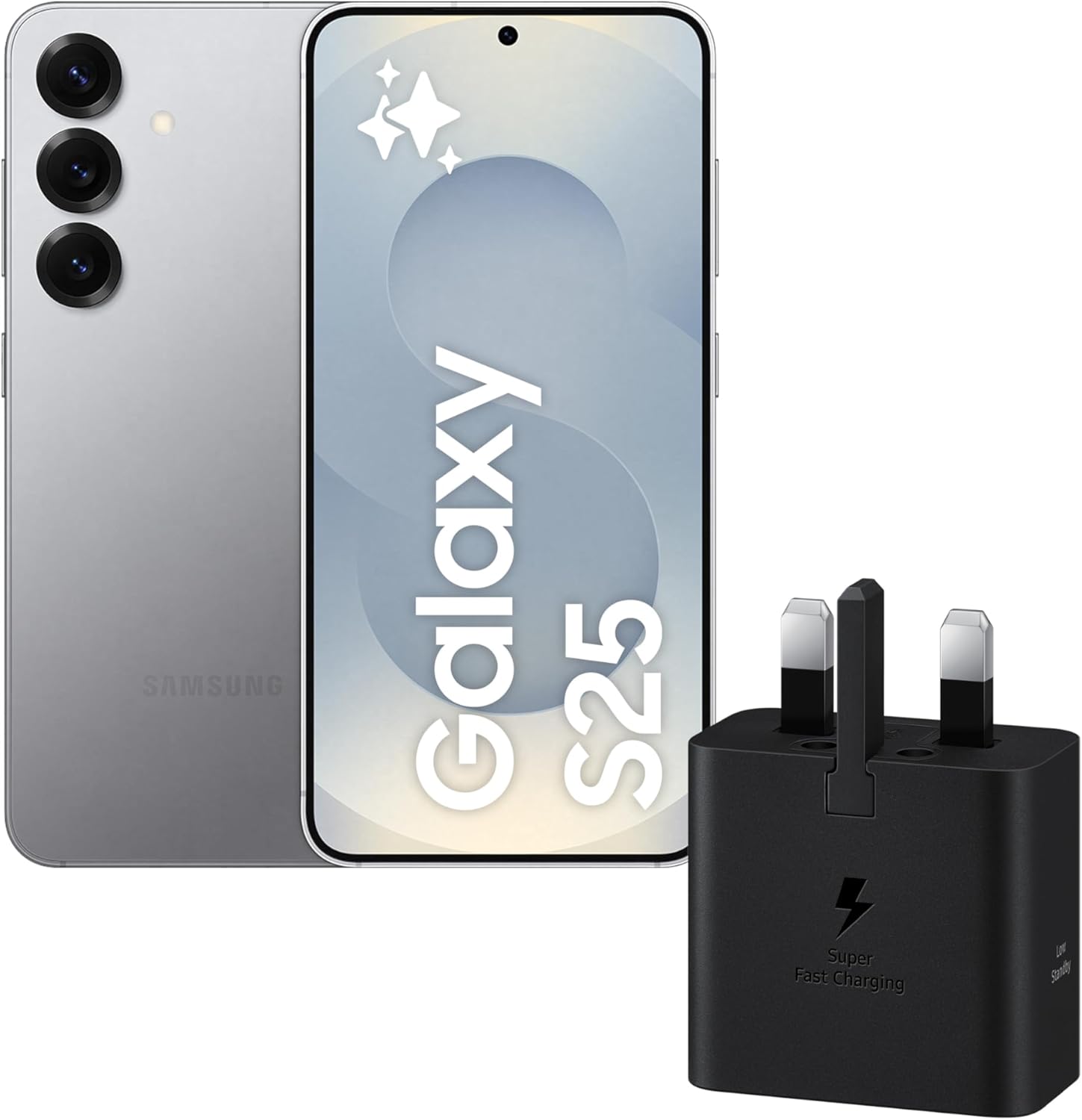 Samsung Galaxy S25 AI Phone, 128GB Storage, 12GB RAM, Navy, Android Smartphone, 50MP Camera, Long Battery Life (UAE Version)