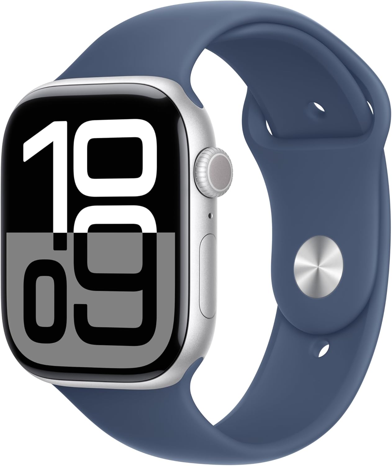 Apple Watch Series 10 GPS + Cellular 42 mm Smartwatch with Jet Black Aluminium Case