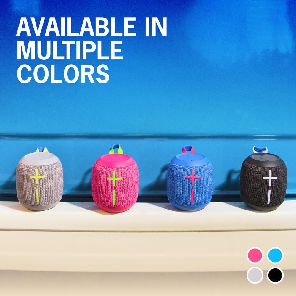 Ultimate Ears, Boom 3 Wireless Bluetooth Speaker, Bold Sound + Deep Bass, Bluetooth