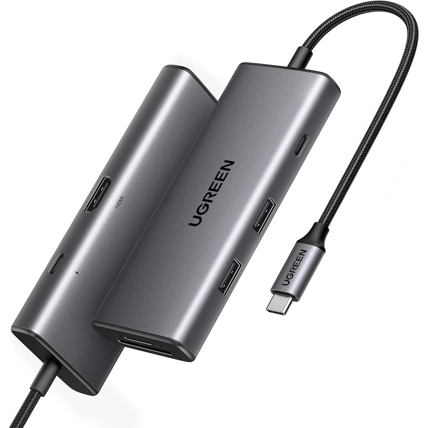 UGREEN Revodok 1071 USB C Hub 7-in-1 with 5Gbps 3.0 Data Ports, PD 100W Charging