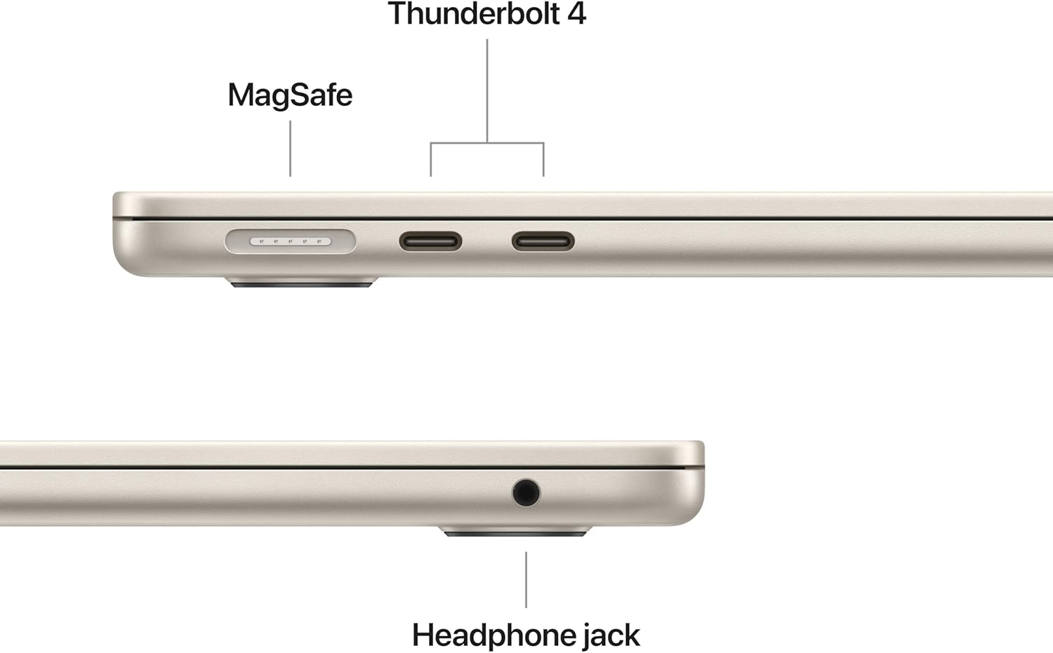 Apple 2025 MacBook Air (13-inch, Apple M4 chip with 10-core CPU and 8-core GPU