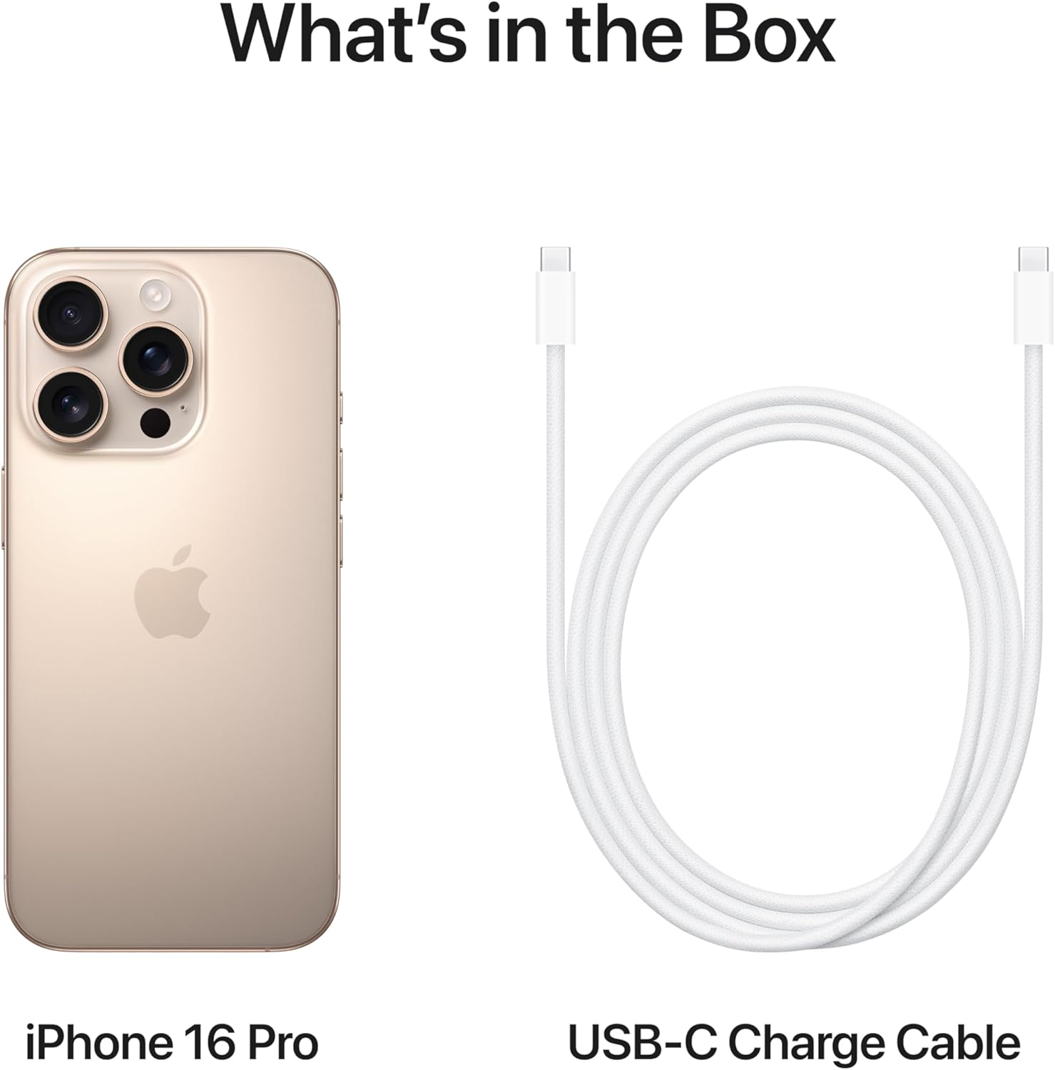 Apple iPhone 16 Pro (256 GB) - Desert Titanium