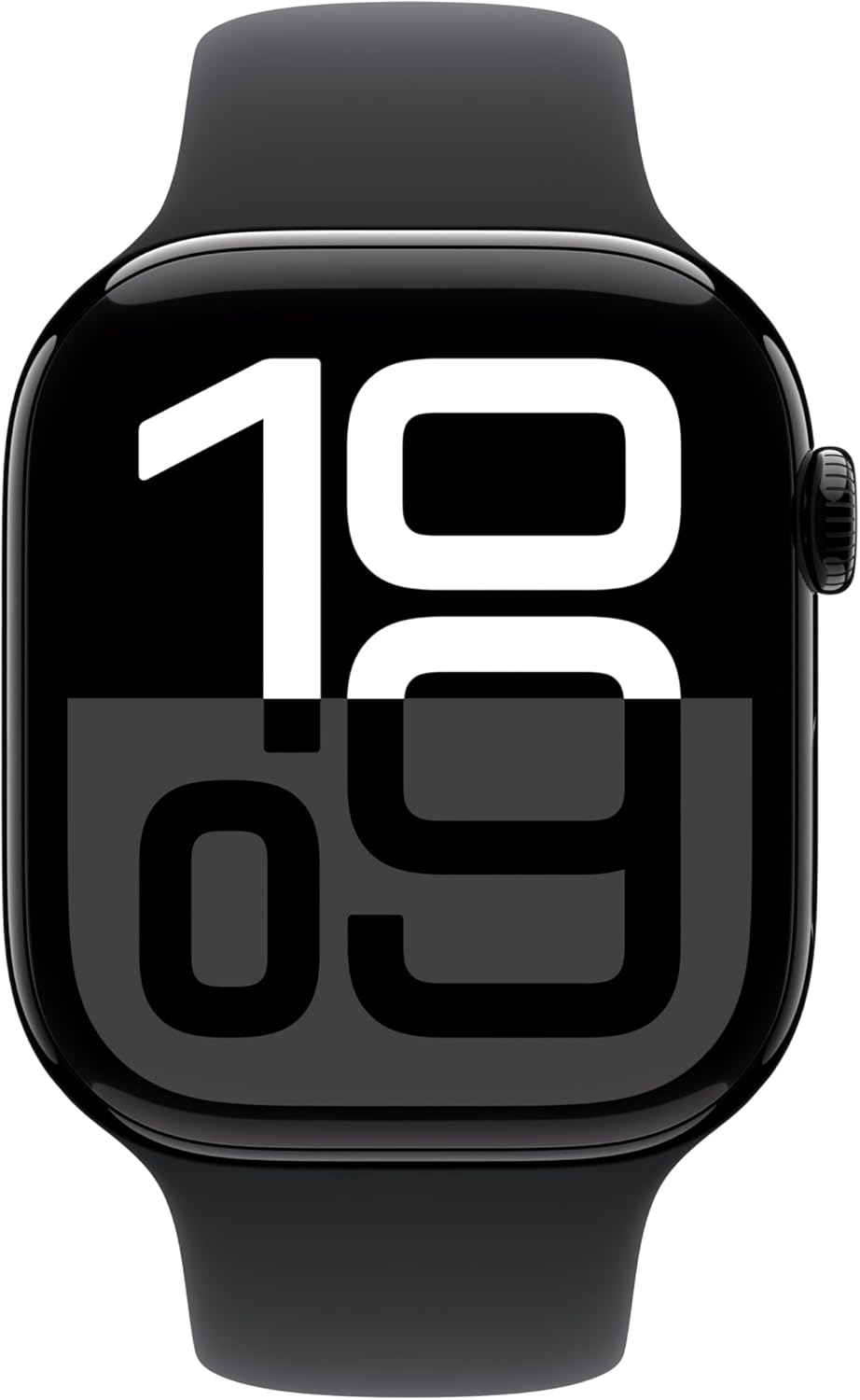 Apple Watch Series 10 GPS + Cellular 42 mm Smartwatch with Jet Black Aluminium Case