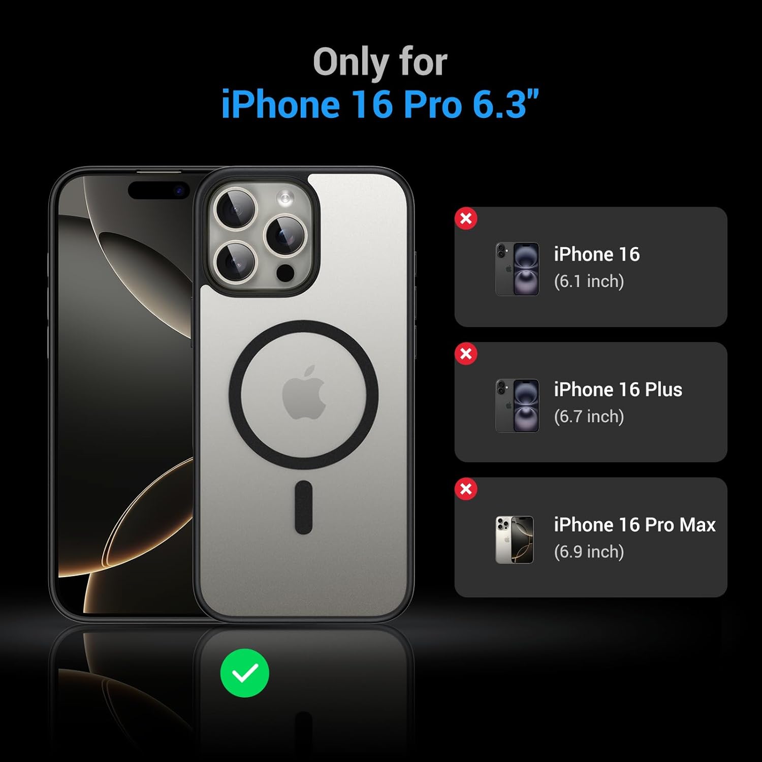 UGREEN iPhone 16 Pro Max Case MagSafe (MagU)