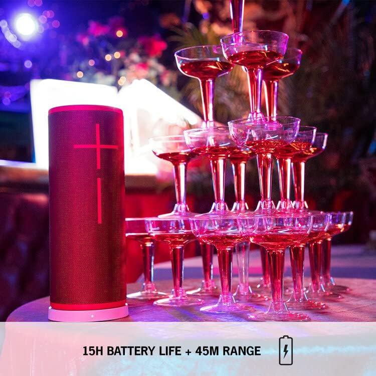 Ultimate Ears, Boom 3 Wireless Bluetooth Speaker, Bold Sound + Deep Bass, Bluetooth