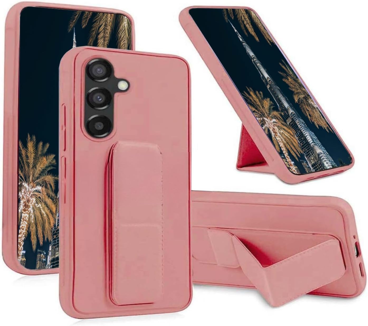 Samsung Galaxy S25 Ultra Case Cover, Multi Stand Case with Magnet Holder