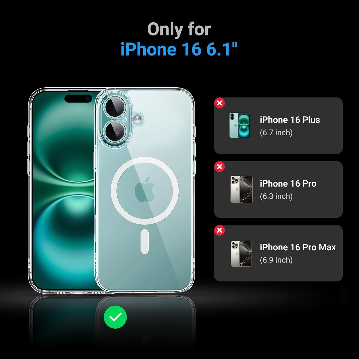UGREEN iPhone 16 Pro Max Case MagSafe (MagU)