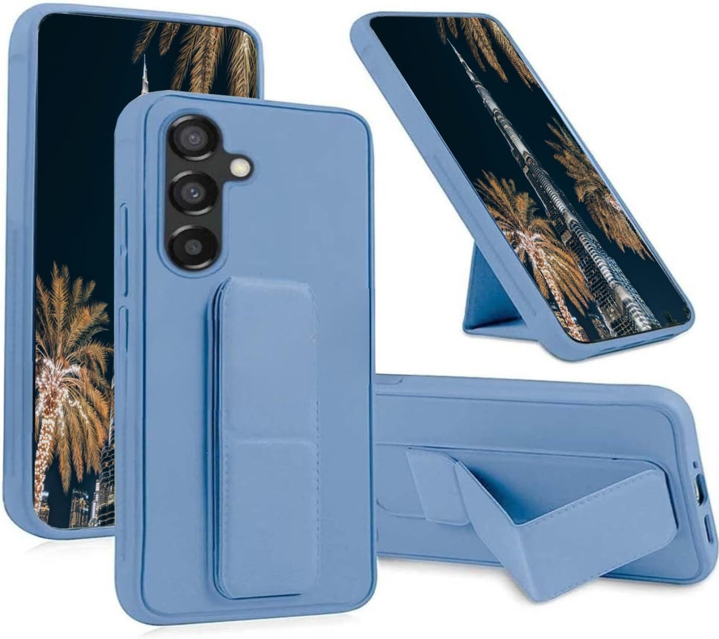 Samsung Galaxy S25 Ultra Case Cover, Multi Stand Case with Magnet Holder