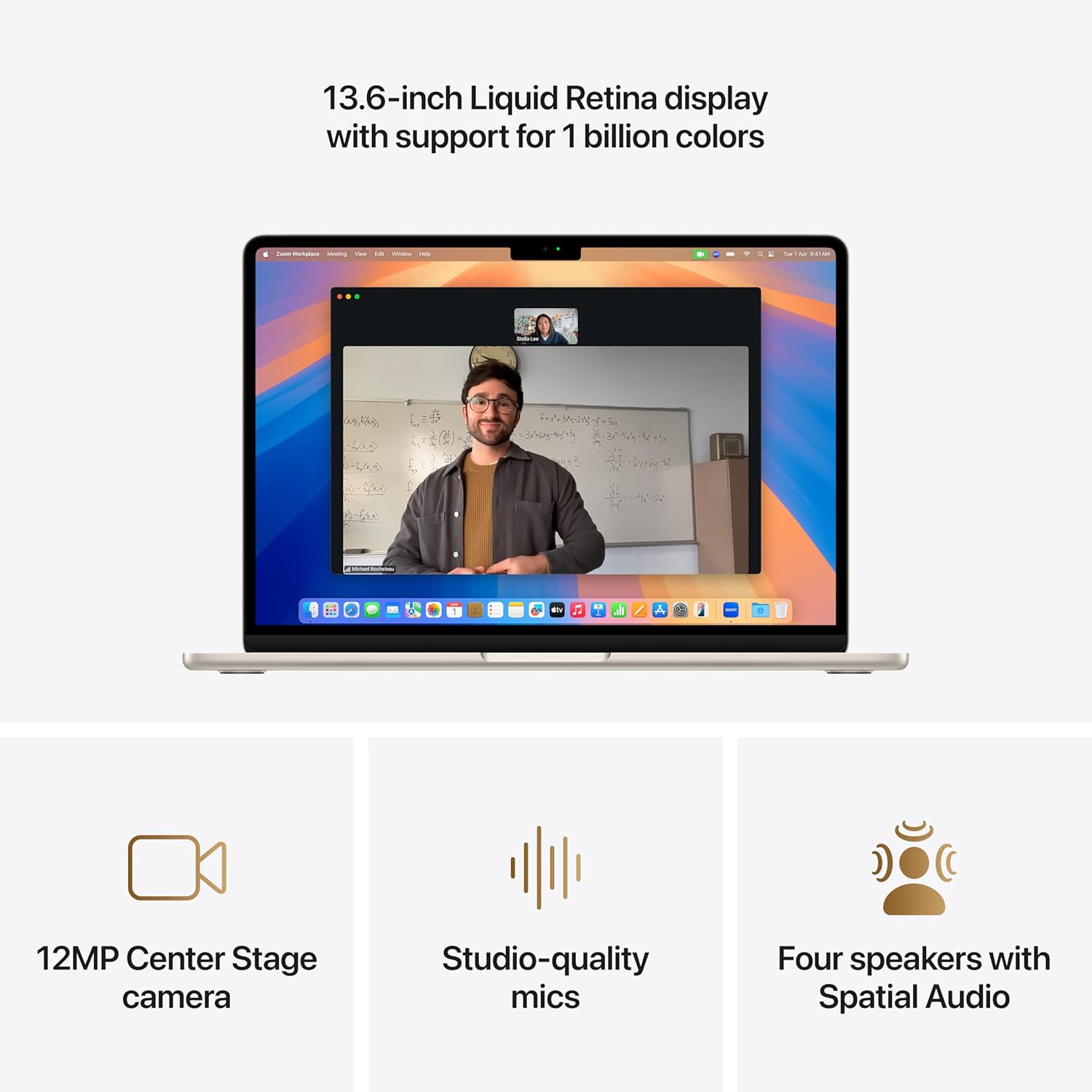 Apple 2025 MacBook Air (13-inch, Apple M4 chip with 10-core CPU and 8-core GPU