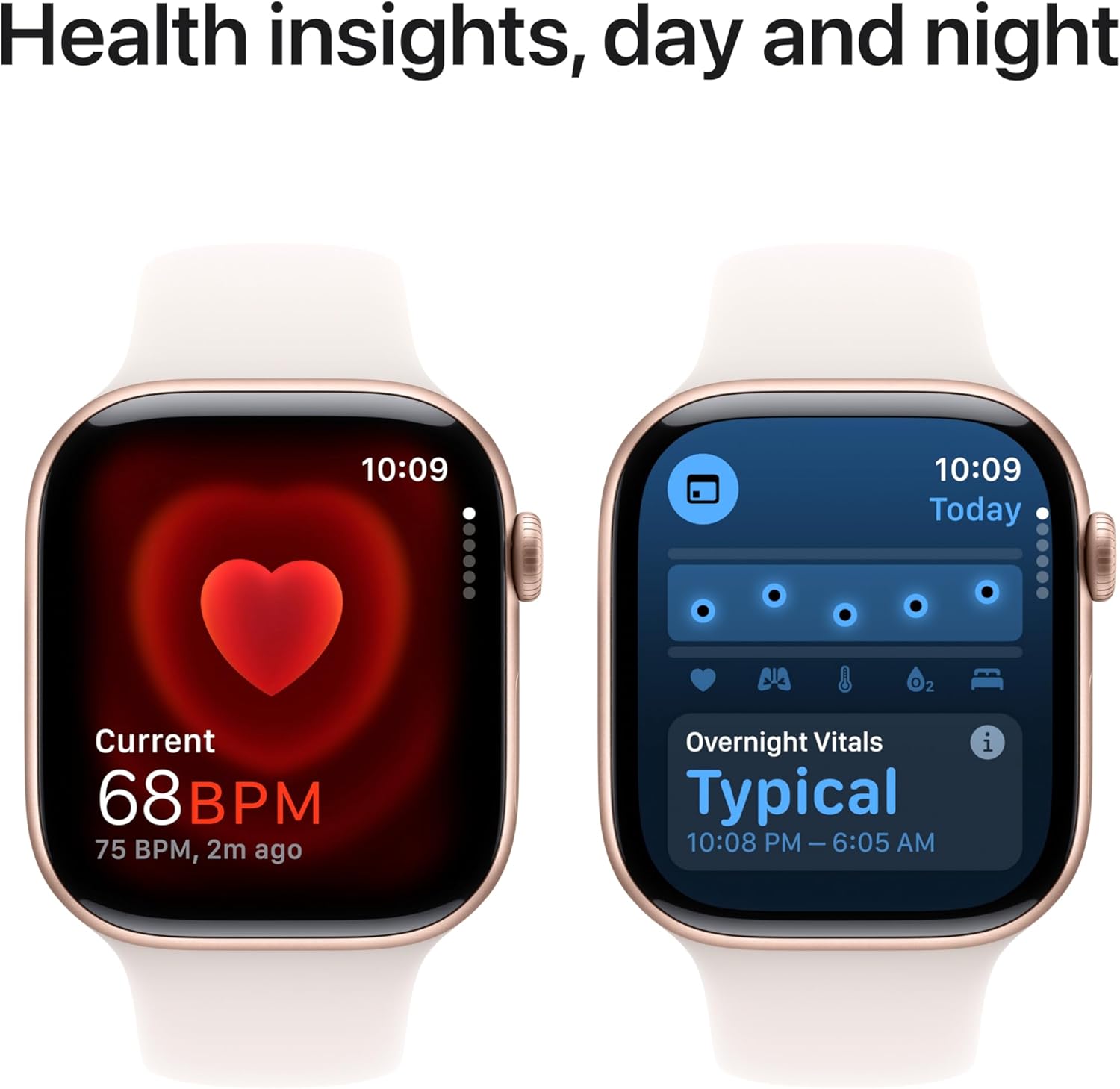 Apple Watch Series 10 GPS + Cellular 42 mm Smartwatch with Jet Black Aluminium Case