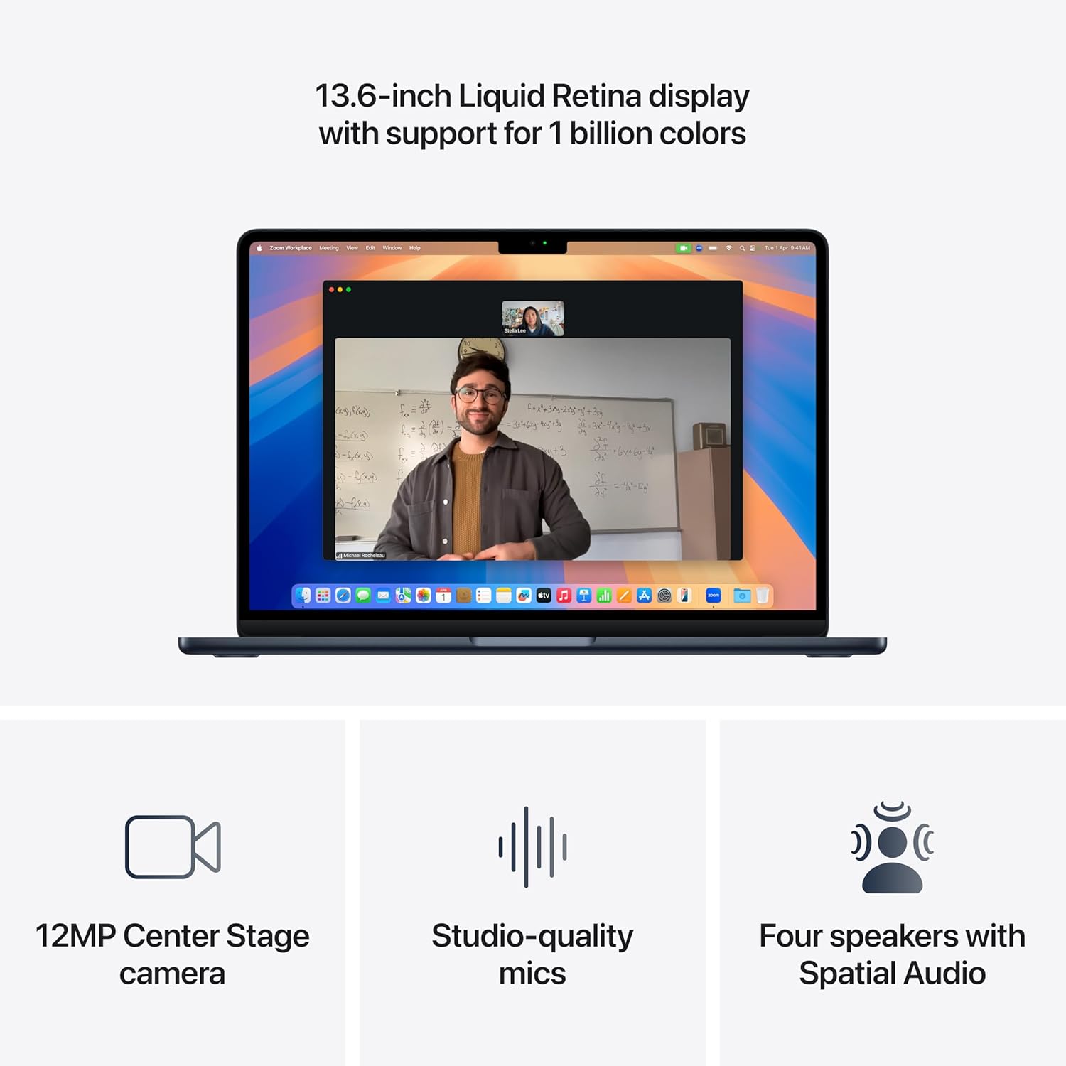 Apple 2025 MacBook Air (13-inch, Apple M4 chip with 10-core CPU and 8-core GPU