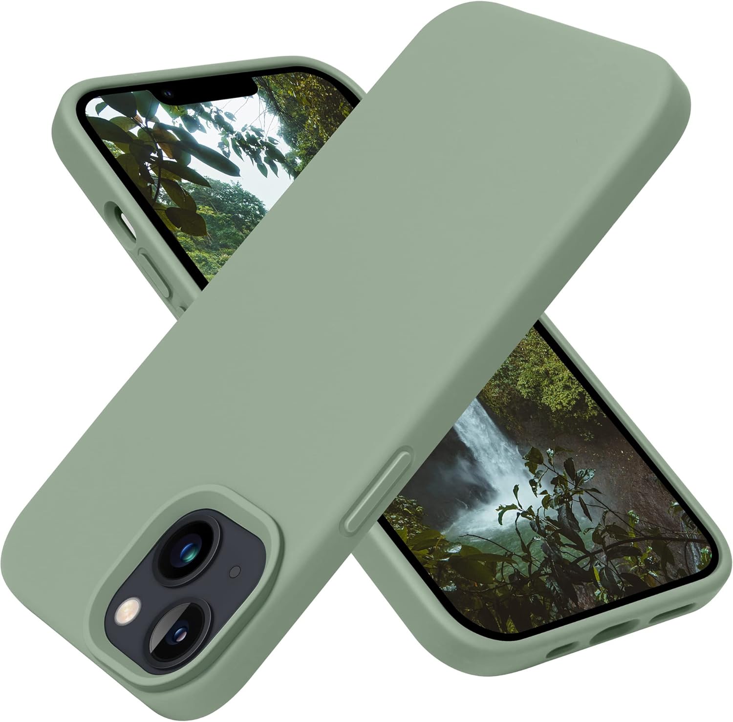 iPhone 13 Case, Silicone Shockproof Slim Thin Phone Case for iPhone 13 6.1 inch