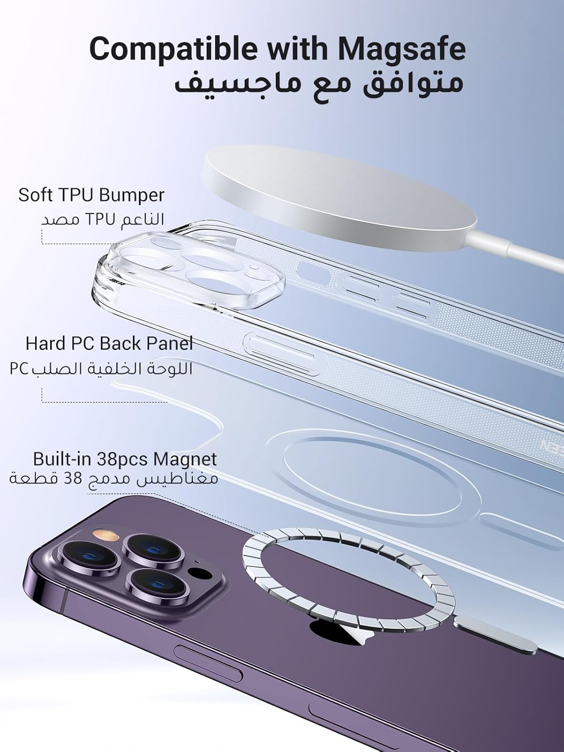 UGREEN iPhone 16 Pro Max Case MagSafe (MagU)