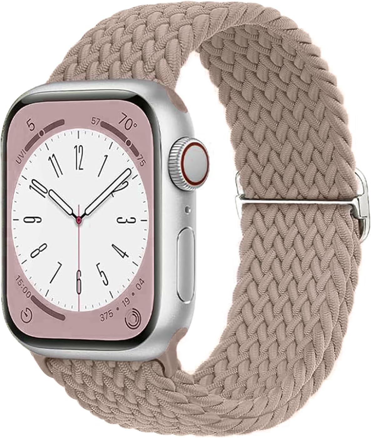 Compatible with Apple Watch Strap Band 49mm 45mm 46mm 44mm Braided Band