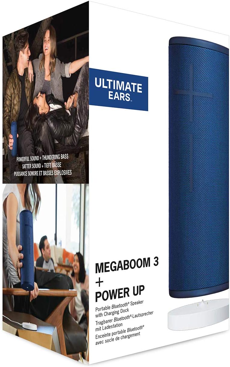 Ultimate Ears, Boom 3 Wireless Bluetooth Speaker, Bold Sound + Deep Bass, Bluetooth