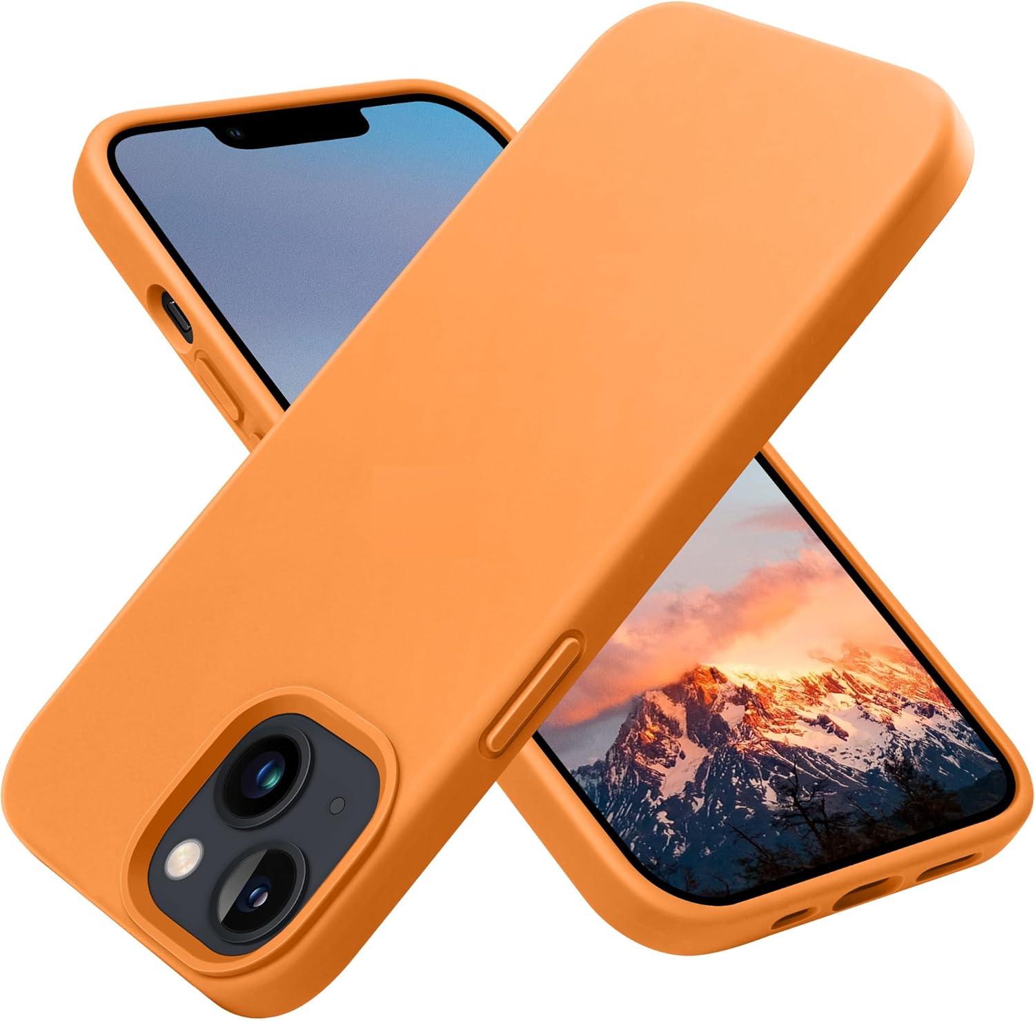 iPhone 13 Case, Silicone Shockproof Slim Thin Phone Case for iPhone 13 6.1 inch