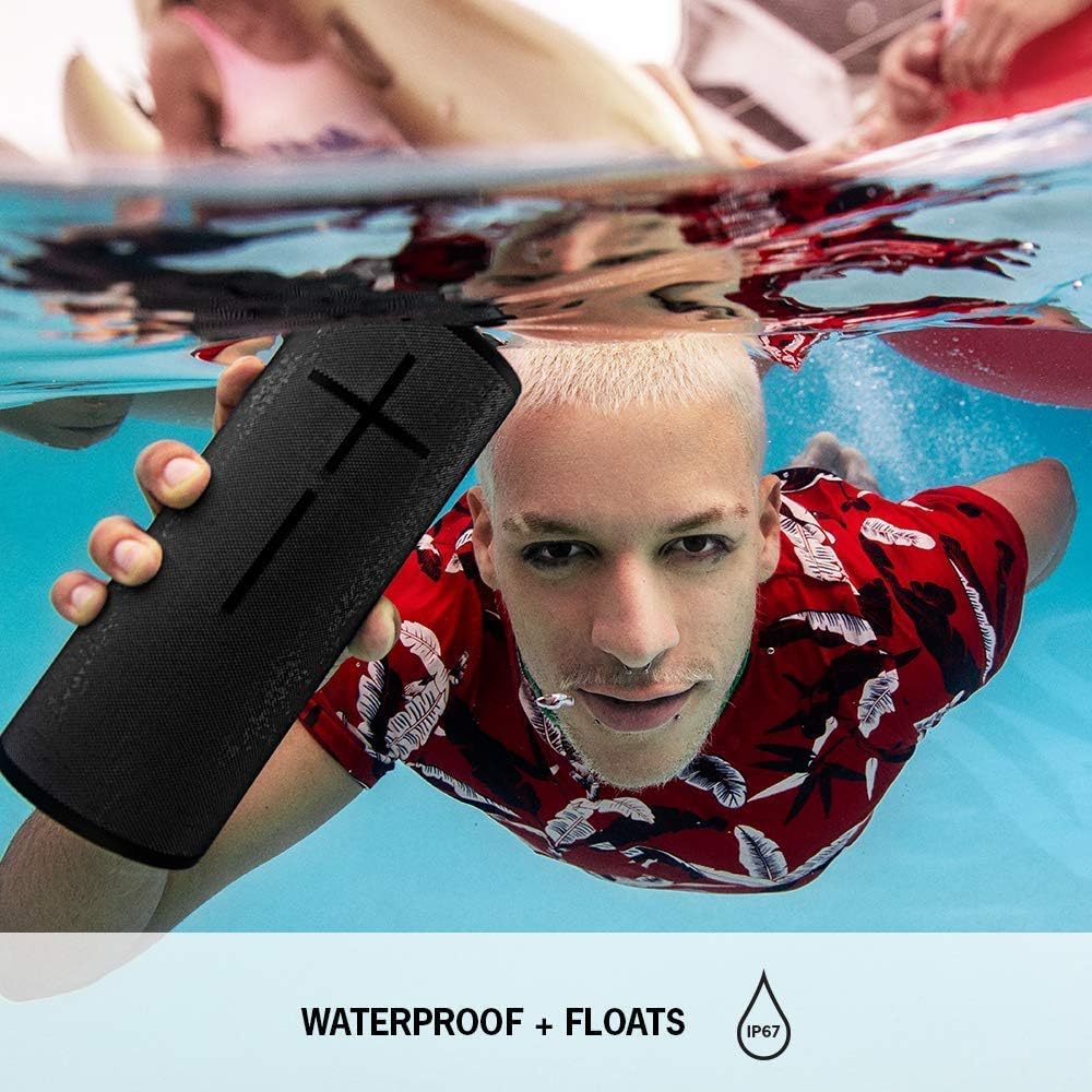 Ultimate Ears, Boom 3 Wireless Bluetooth Speaker, Bold Sound + Deep Bass, Bluetooth