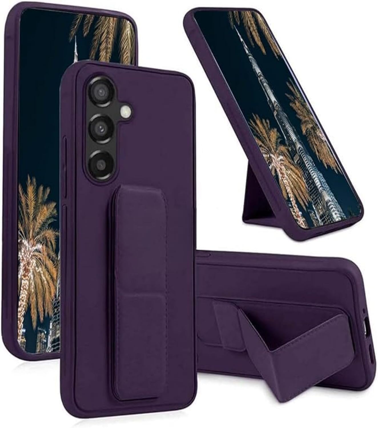 Samsung Galaxy S25 Ultra Case Cover, Multi Stand Case with Magnet Holder
