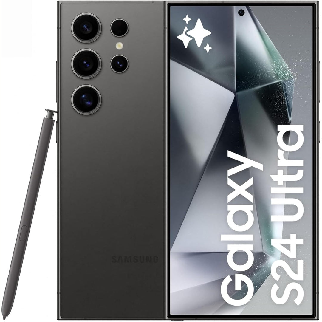 SAMSUNG Galaxy S24 Ultra, AI Phone, 256GB Storage, Titanium Gray, 12GB RAM, Android Smartphone, 200MP Camera, S Pen, Long Battery Life (UAE Version)