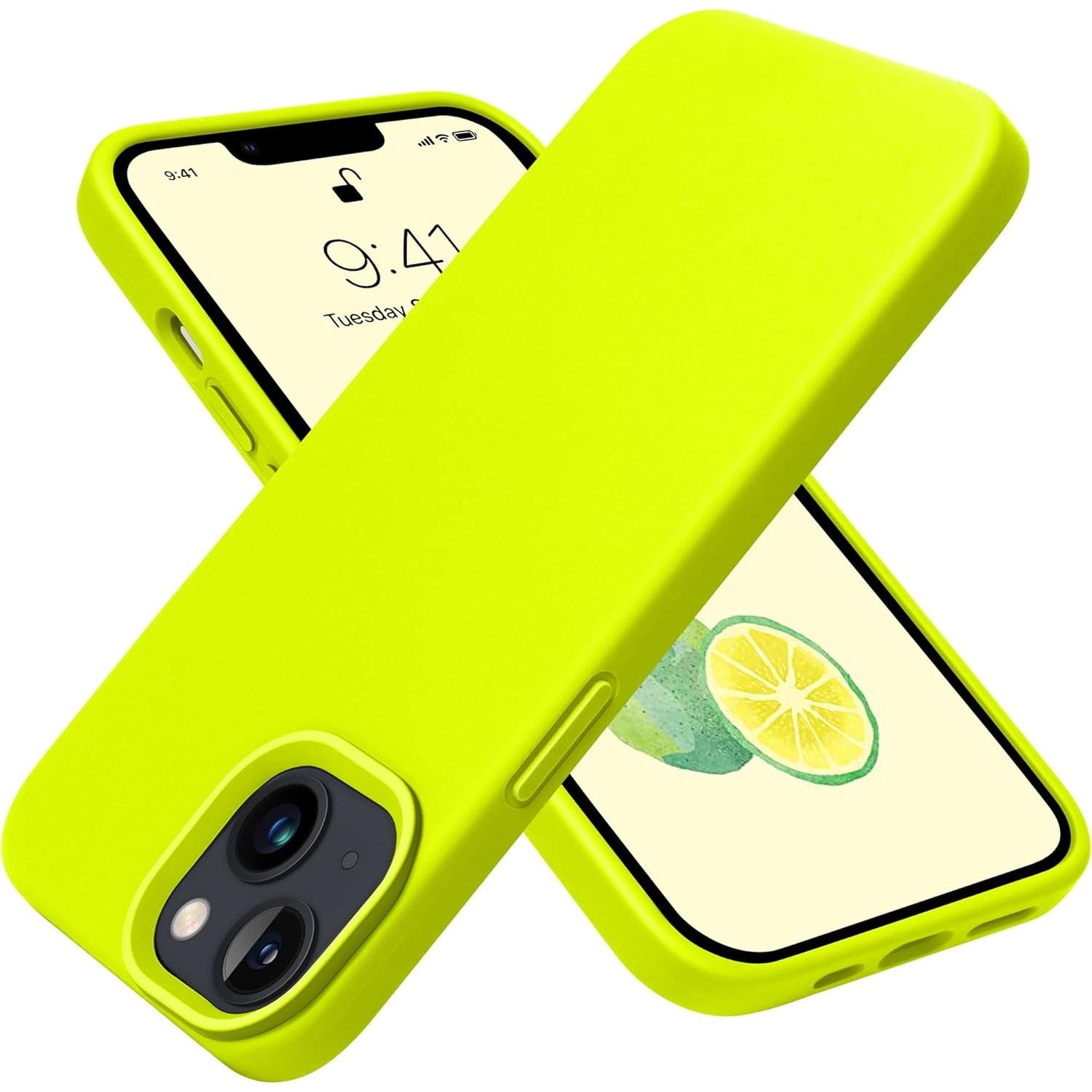 iPhone 13 Case, Silicone Shockproof Slim Thin Phone Case for iPhone 13 6.1 inch