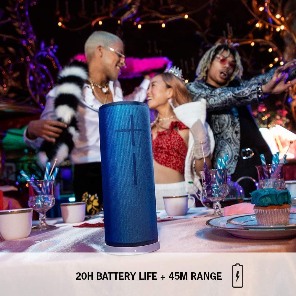 Ultimate Ears, Boom 3 Wireless Bluetooth Speaker, Bold Sound + Deep Bass, Bluetooth
