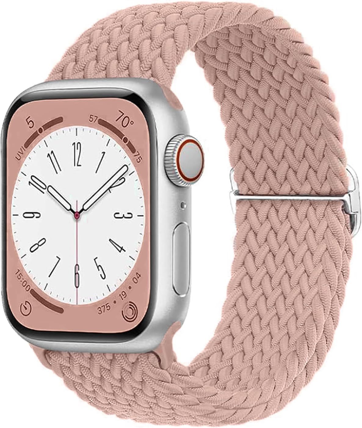 Compatible with Apple Watch Strap Band 49mm 45mm 46mm 44mm Braided Band