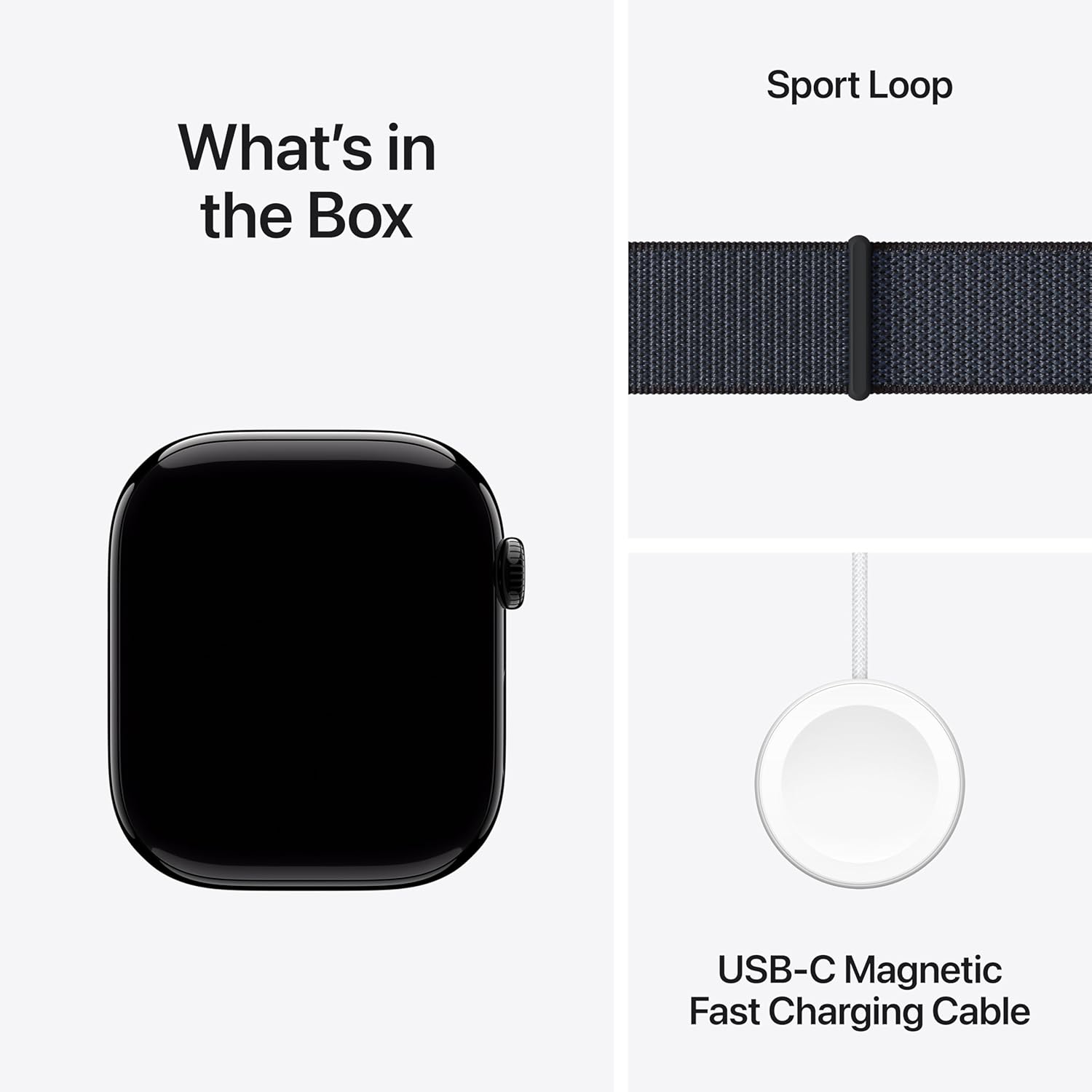 Apple Watch Series 10 GPS + Cellular 42 mm Smartwatch with Jet Black Aluminium Case