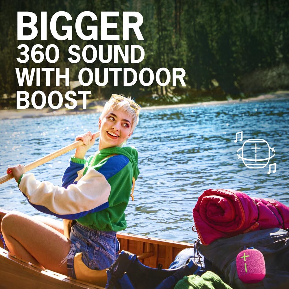 Ultimate Ears, Boom 3 Wireless Bluetooth Speaker, Bold Sound + Deep Bass, Bluetooth