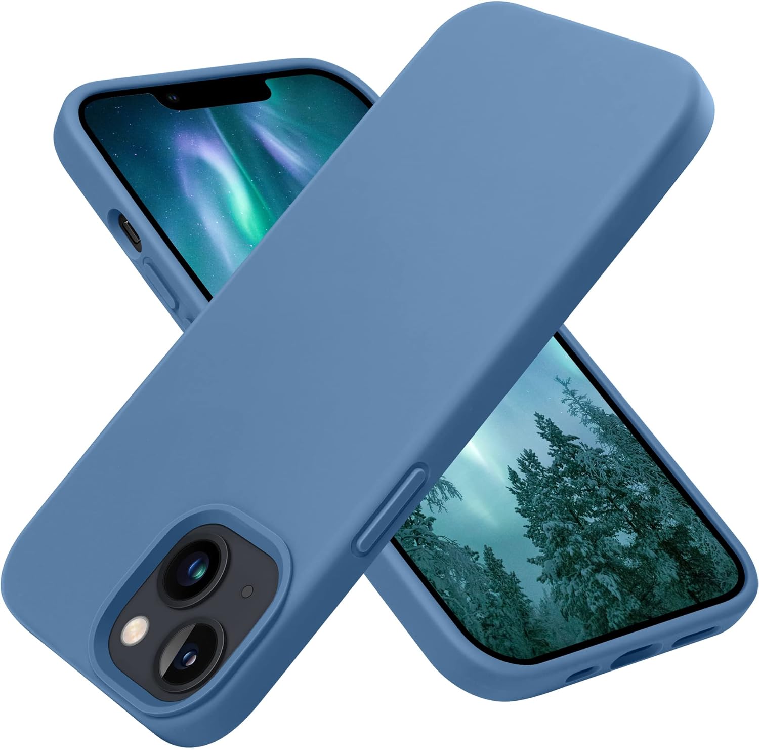 iPhone 13 Case, Silicone Shockproof Slim Thin Phone Case for iPhone 13 6.1 inch