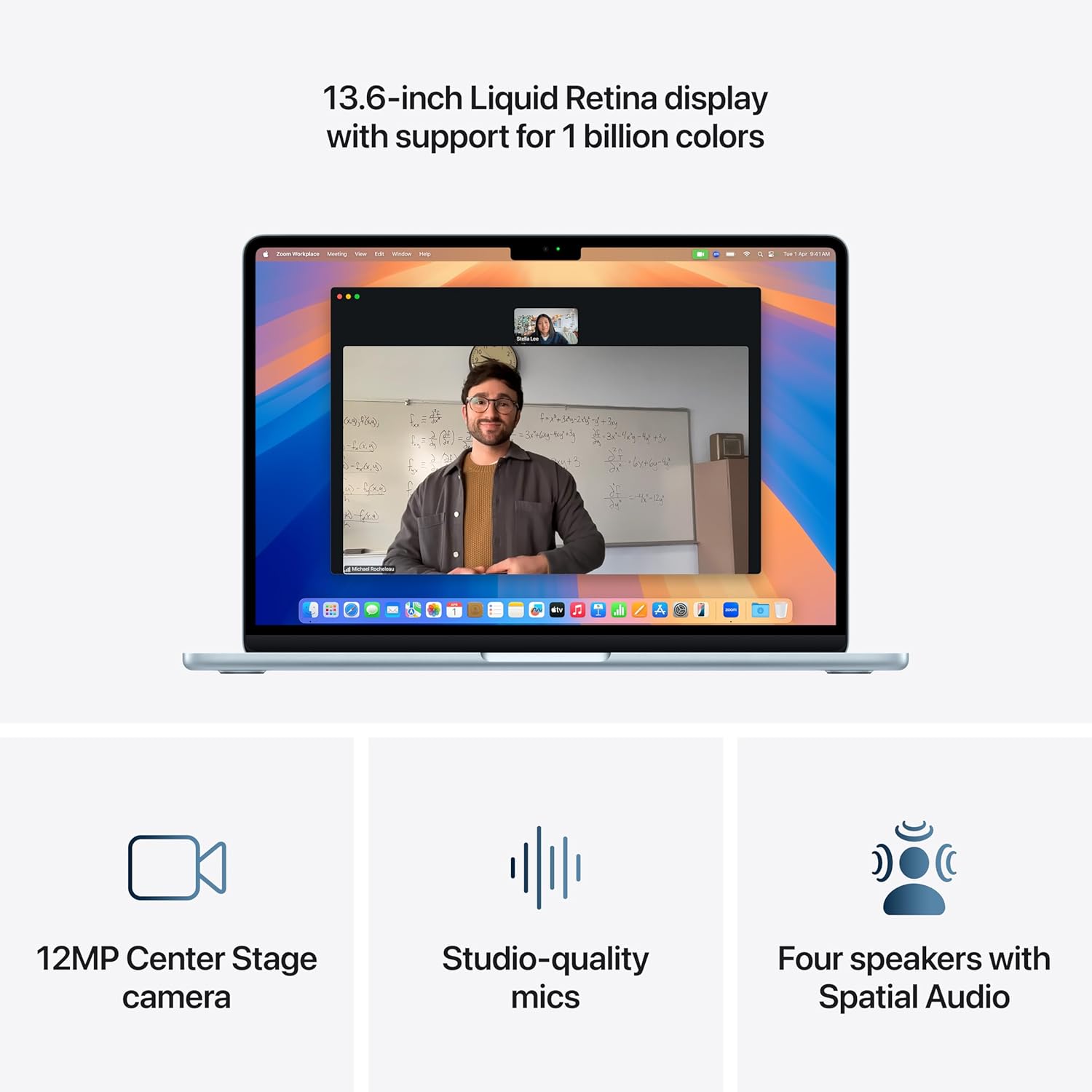 Apple 2025 MacBook Air (13-inch, Apple M4 chip with 10-core CPU and 8-core GPU