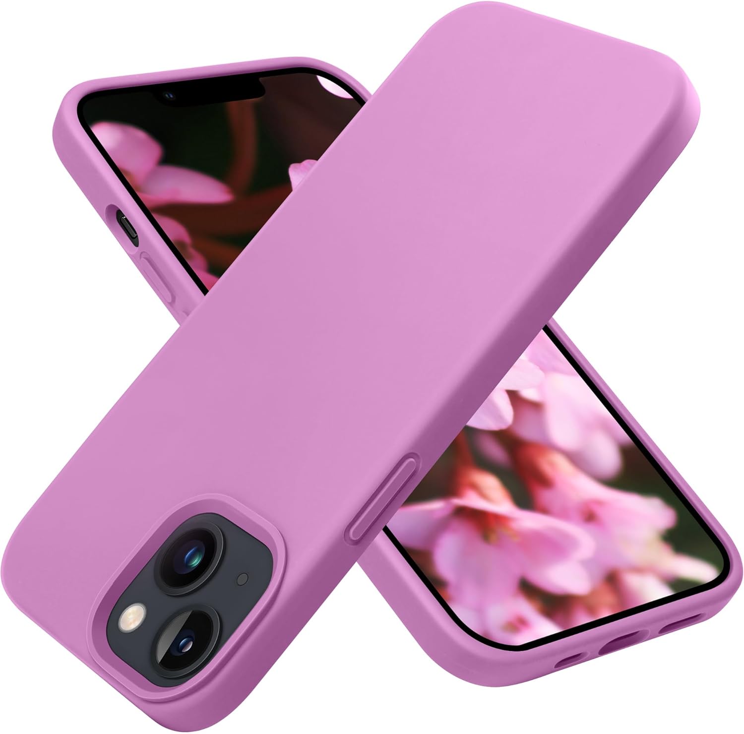 iPhone 13 Case, Silicone Shockproof Slim Thin Phone Case for iPhone 13 6.1 inch