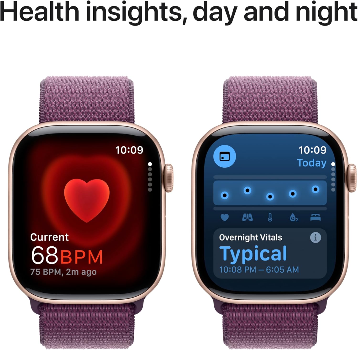 Apple Watch Series 10 GPS + Cellular 42 mm Smartwatch with Jet Black Aluminium Case