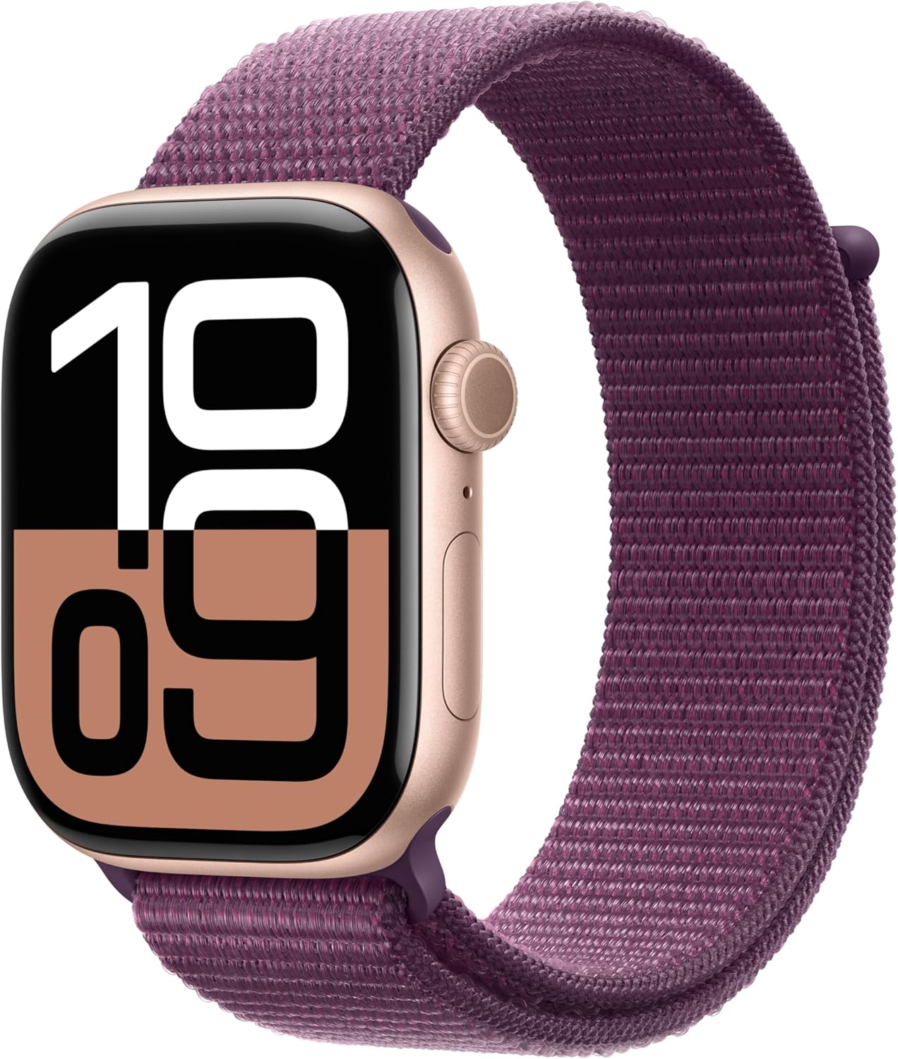 Apple Watch Series 10 GPS + Cellular 42 mm Smartwatch with Jet Black Aluminium Case
