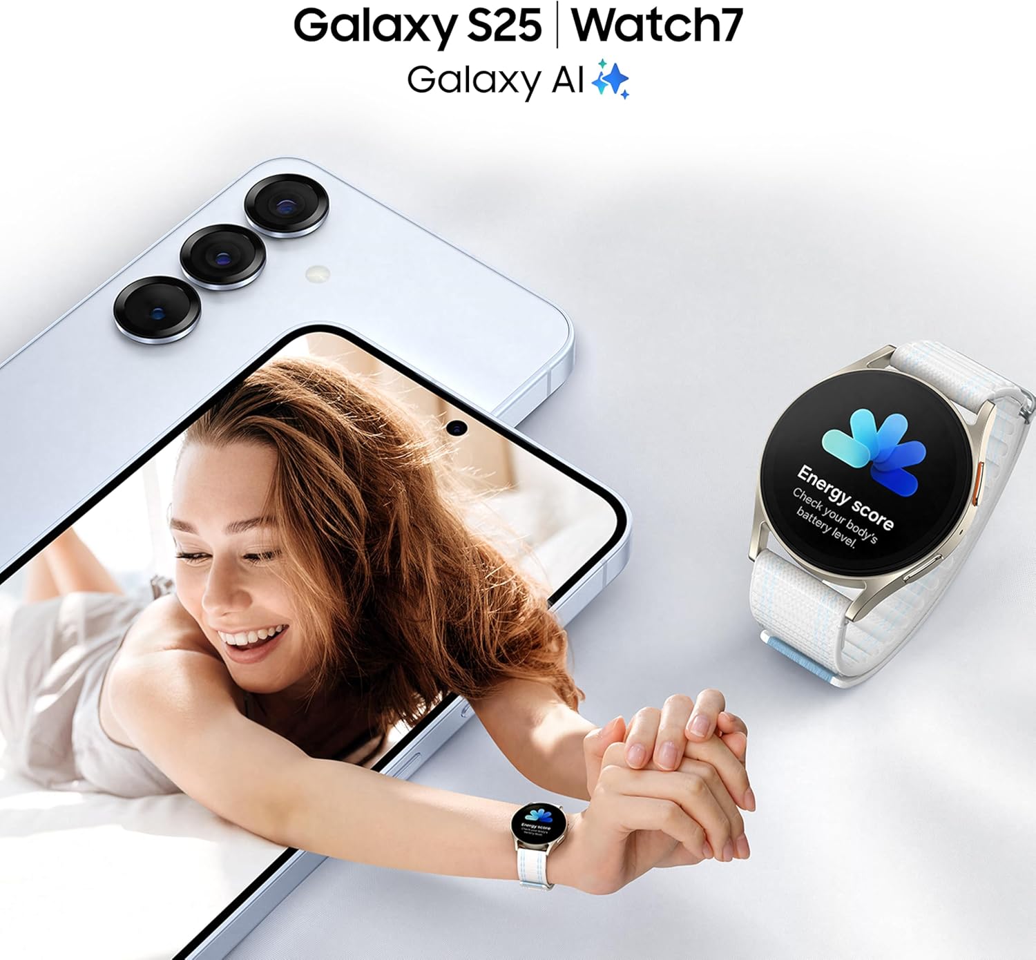 Samsung Galaxy S25 AI Phone, 128GB Storage, 12GB RAM, Navy, Android Smartphone, 50MP Camera, Long Battery Life (UAE Version)