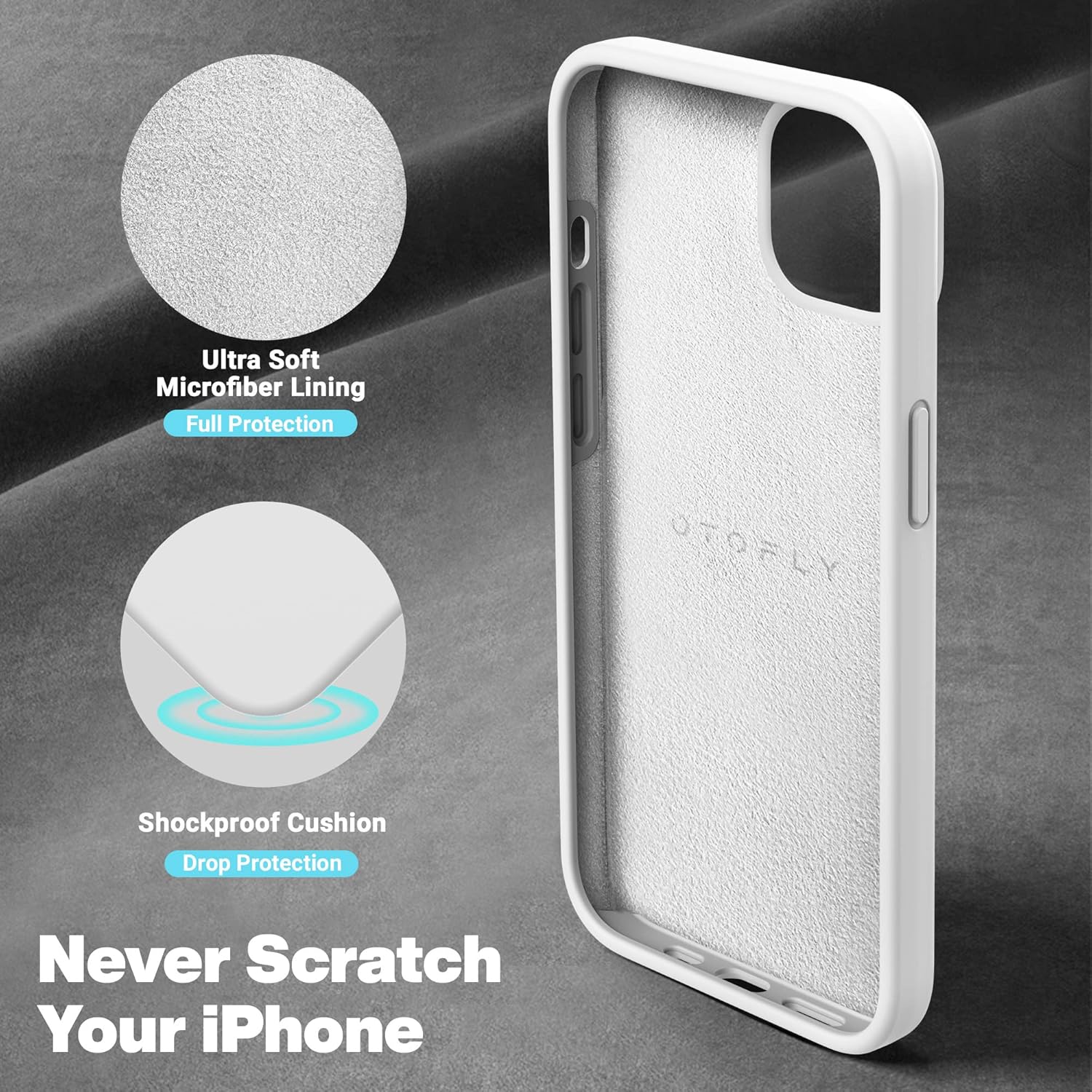 iPhone 13 Case, Silicone Shockproof Slim Thin Phone Case for iPhone 13 6.1 inch