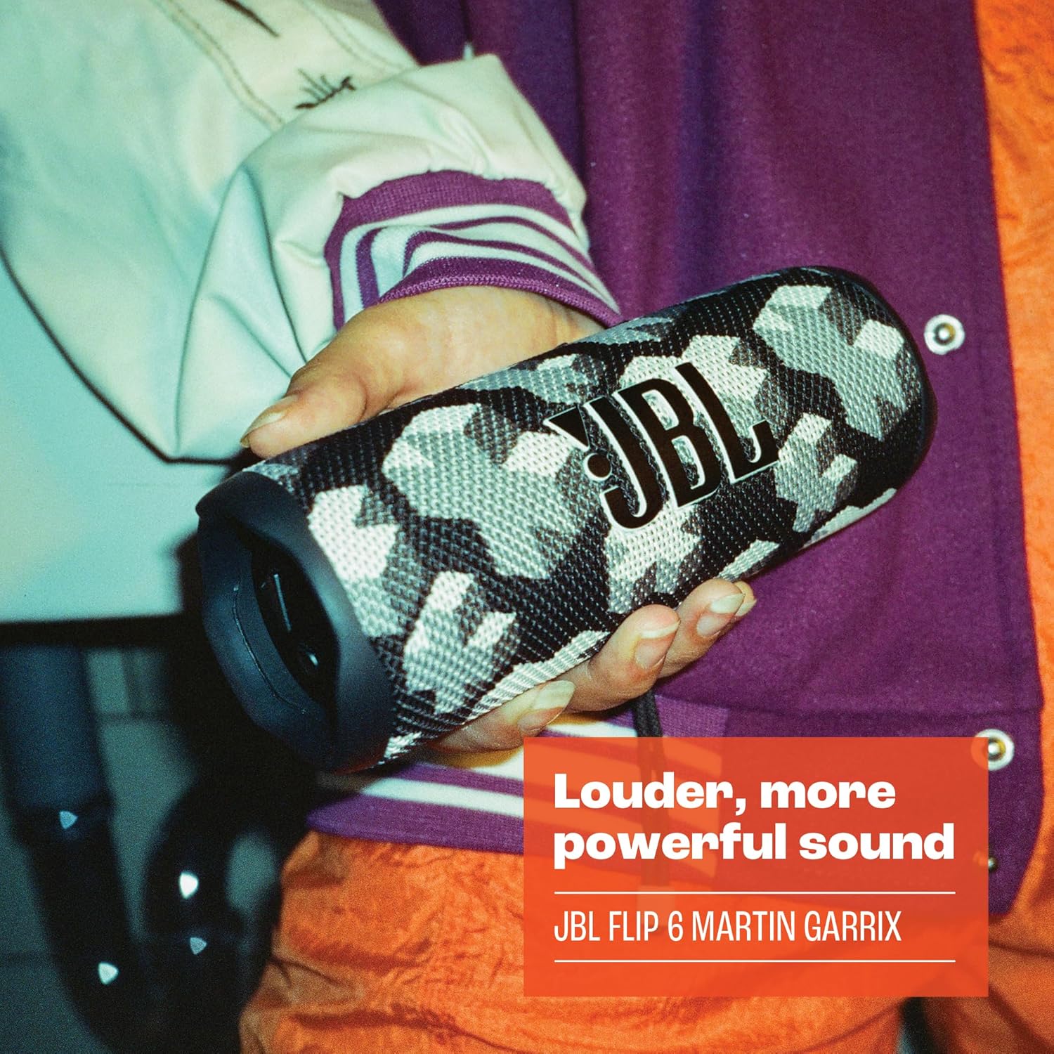 JBL Flip 6 Portable IP67 Waterproof Speaker with Bold JBL Original Pro Soun