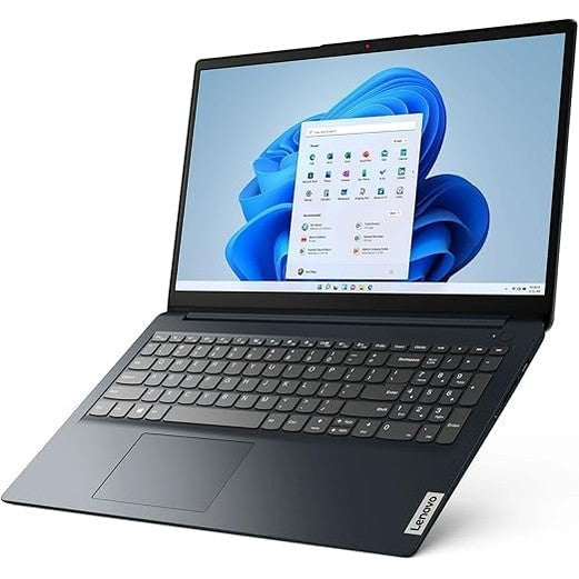 Lenovo IdeaPad 1 15IJL7 Laptop with 15.6" FHD IPS Anti-glare Display, Celeron® N4500, 8GB RAM, 512GB SSD, Integrated Intel UHD Graphics, Eng Arb, W11 Pro, Abyss Blue [82LX00CCAX]