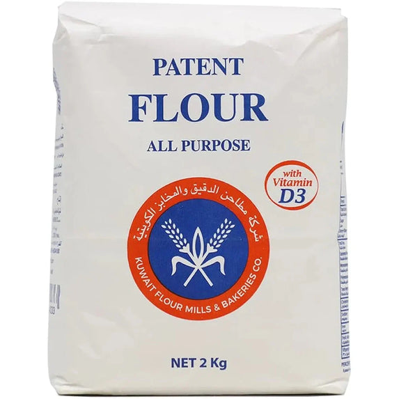 Kuwait Flour Mills & Bakeries and Patent All Purpose White, 2kg