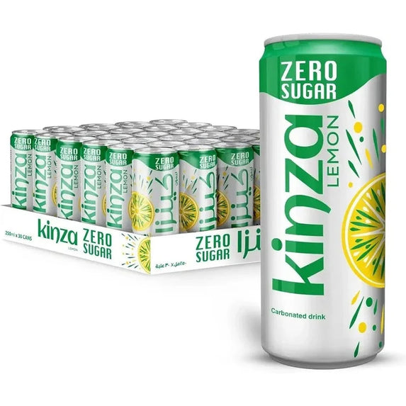 Kinza Lemon Zero Sugar CSD 30 x 250 ml